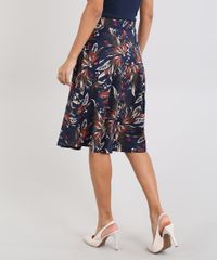 Saia-Feminina-Evase-Estampada-Floral-Azul-Marinho-9588264-Azul_Marinho_2