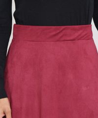 Saia-Feminina-Evase-em-Suede-Vinho-9578480-Vinho_4