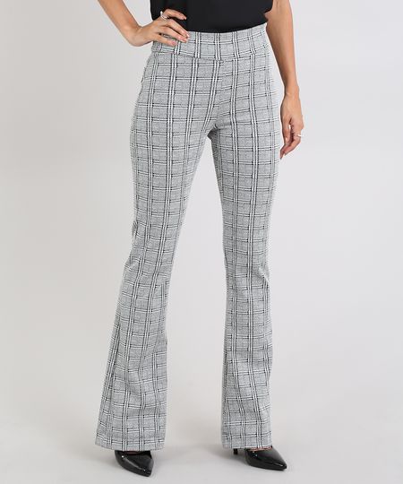 Calca-Feminina-Flare-Estampada-Xadrez-Off-White-9578226-Off_White_1
