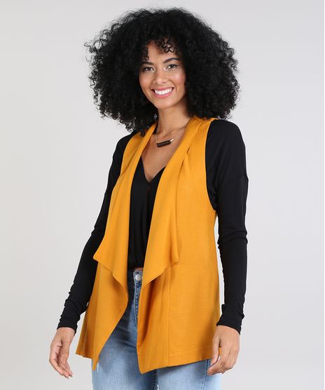 Colete-Feminino-Assimetrico-com-Linho-Mostarda-9557274-Mostarda_1