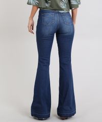 Calca-Jeans-Feminina-Super-Flare-Cintura-Super-Alta-Azul-Escuro-9589548-Azul_Escuro_2