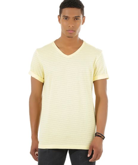 Camiseta-Listrada-Amarela-8494766-Amarelo_1