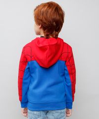 Blusao-Infantil-Homem-Aranha-com-Capuz-em-Moletom-Vermelho-8468788-Vermelho_2