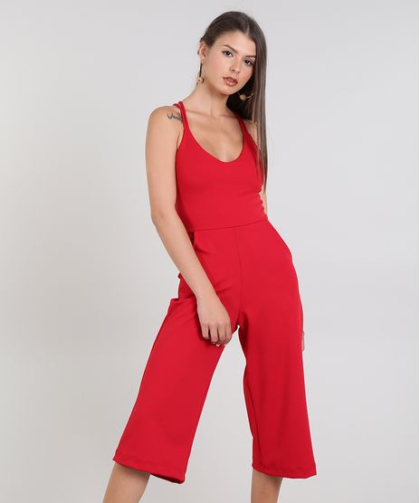 Macacao-Feminino-Pantacourt-com-Bolsos-Alcas-Cruzadas--Vermelho-9343208-Vermelho_1