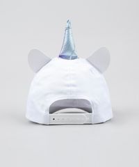 Bone-Infantil-Aba-Curva-Unicornio-com-Brilho-Branco-9541314-Branco_3