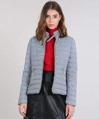 Jaqueta-Feminina-Puffer-Estampada-Pied-de-Poule-com-Fivela-Preta-9357190-Preto_2