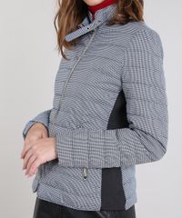 Jaqueta-Feminina-Puffer-Estampada-Pied-de-Poule-com-Fivela-Preta-9357190-Preto_4