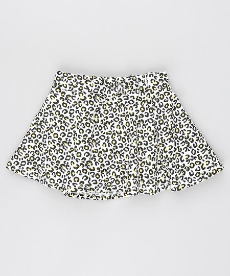 Short-Saia-Infantil-Estampado-Animal-Print-com-Laco-Bege-Claro-9556542-Bege_Claro_1