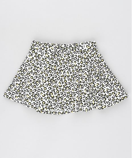 Short-Saia-Infantil-Estampado-Animal-Print-com-Laco-Bege-Claro-9556542-Bege_Claro_1