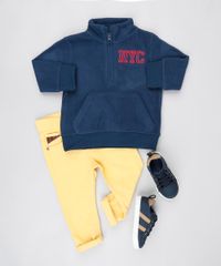 Blusao-Infantil--NYC--em-Fleece-com-Meio-Ziper-Azul-9336216-Azul_3