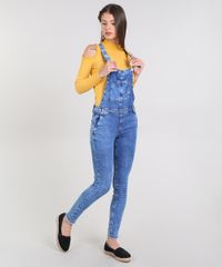 Macacao-Jeans-Feminino-Skinny-com-Bolsos--Azul-Medio-9589541-Azul_Medio_1