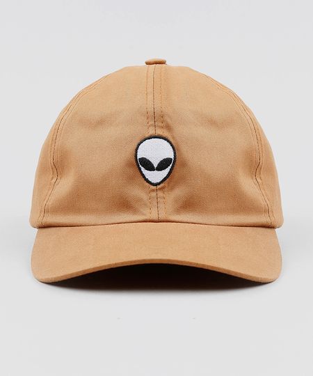 Bone-Masculino-Aba-Curva-com-Bordado-de-ET--Caramelo-9397027-Caramelo_1