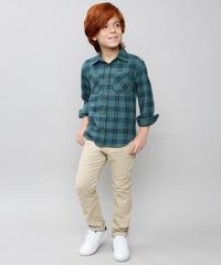 Calca-de-Sarja-Infantil-com-Bolso-Faca-Kaki-9528634-Kaki_3