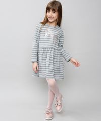 Vestido-Infantil-Listrado--Unicornio--com-Paetes-Manga-Longa-Cinza-Mescla-9537309-Cinza_Mescla_3