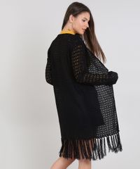 Capa-Feminina-Longa-em-Trico-com-Franjas-Preta-9568609-Preto_2