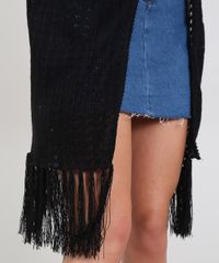 Capa-Feminina-Longa-em-Trico-com-Franjas-Preta-9568609-Preto_4