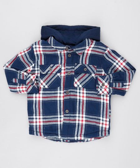 Jaqueta-Infantil-Acolchoada-Estampada-Xadrez-em-Flanela-com-Capuz-Azul-Marinho-9364252-Azul_Marinho_1 Jaqueta-Infantil-Acolchoada-Estampada-Xadrez-em-Flanela-com-Capuz-Azul-Marinho-9364252-Azul_Marinho_1