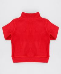 Blusao-Infantil-em-Fleece-com-Meio-Ziper-Vermelho-9336215-Vermelho_2