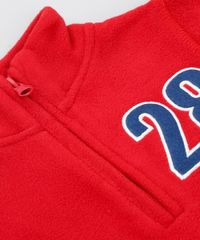 Blusao-Infantil-em-Fleece-com-Meio-Ziper-Vermelho-9336215-Vermelho_4