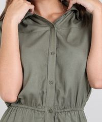 Macacao-Feminino-com-Bolsos-Manga-Curta-Verde-Militar-9605181-Verde_Militar_4