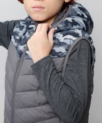 Colete-Puffer-Infantil-Camuflado-com-Gorro-Cinza-9363623-Cinza_4