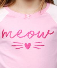 Pijama-Infantil--Meow--Raglan-Manga-Longa-Rosa-9527874-Rosa_3