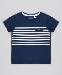 Camiseta-Infantil-com-Listras-Manga-Curta-Gola-Redonda-Azul-Marinho-9537827-Azul_Marinho_1