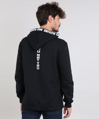 Blusao-Masculino--No-Future--com-Capuz-e-Bolso-em-Moletom-Preto-9363410-Preto_2