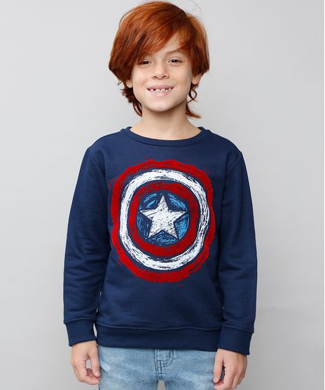 Blusao-Infantil-Capitao-America-em-Moletom-Azul-Marinho-9567791-Azul_Marinho_1