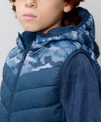 Colete-Puffer-Infantil-Camuflado-com-Gorro-Azul-Marinho-9363623-Azul_Marinho_4
