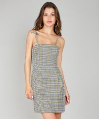 Vestido-Feminino-Curto-Estampado-Xadrez-Alca-Fina--Off-White-9464451-Off_White_1 Vestido-Feminino-Curto-Estampado-Xadrez-Alca-Fina--Off-White-9464451-Off_White_1