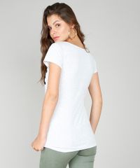 Blusa-Feminina--Trouble-Since-90-s--Decote-Redondo-Manga-Curta-Cinza-Mescla-Claro-9568445-Cinza_Mescla_Claro_2