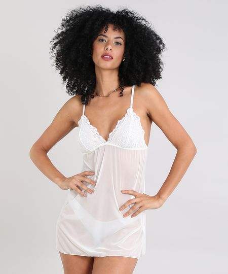 Camisola-Feminina-em-Tule-com-Renda-Alcas-Finas-Off-White-9514688-Off_White_1 Camisola-Feminina-em-Tule-com-Renda-Alcas-Finas-Off-White-9514688-Off_White_1