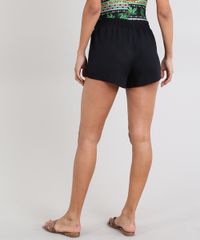 Short-de-Praia-Feminino-Texturizado-Preto-9509960-Preto_2