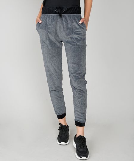 Calca-Feminina-Esportiva-Ace-em-Plush-com-Bolsos-Chumbo-9361658-Chumbo_1 Calca-Feminina-Esportiva-Ace-em-Plush-com-Bolsos-Chumbo-9361658-Chumbo_1