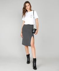 Saia-Feminina-com-Estampa-Chevron-Metalizada-e-Fenda-Preta-9570646-Preto_3