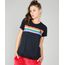 Blusa-Feminina-Esportiva-Ace-Mickey-com-Arco-Iris-Manga-Curta-Decote-Redondo-Preta-9541916-Preto_1