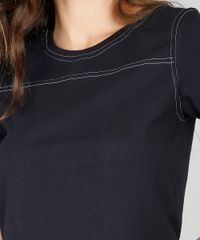Blusa-Feminina-Basica-Cropped-com-Pesponto-Manga-Curta-Preta-9582002-Preto_4
