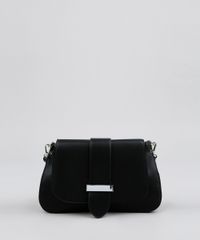 Bolsa-Feminina-Media-com-Fivela-Metalica-Preta-9483481-Preto_1