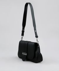 Bolsa-Feminina-Media-com-Fivela-Metalica-Preta-9483481-Preto_3