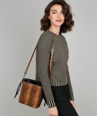Bolsa-Feminina-Bucket-Media-Croco-Estampada-Animal-Print-Marrom-9483485-Marrom_2