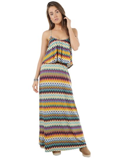 Vestido-Longo-Estampado-de-Zig-Zag-Amarelo-8525279-Amarelo_1