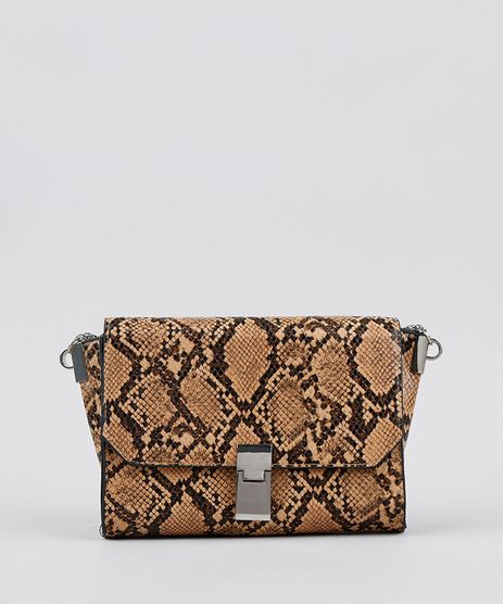 Bolsa-Feminina-Transversal-Pequena-Croco-Estampada-Animal-Print-Bege-9484649-Bege_1