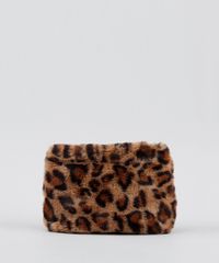 Bolsa-Feminina-Transversal-Pequena-Estampada-Animal-Print-em-Pelucia-Bege-9484643-Bege_1