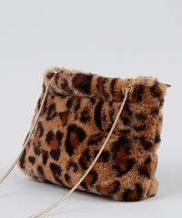 Bolsa-Feminina-Transversal-Pequena-Estampada-Animal-Print-em-Pelucia-Bege-9484643-Bege_4