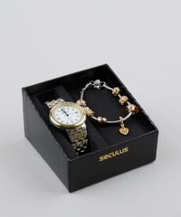 Kit-de-Relogio-Analogico-Seculus-Feminino---Pulseira---23542LPSVBA2KZ-Prateado-9611322-Prateado_1