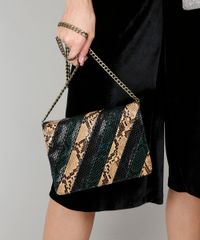 Bolsa-Feminina-Transversal-Pequena-Croco-Estampada-Animal-Print-com-Recortes-Bege-9483492-Bege_2
