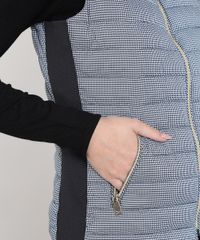 Colete-Feminino-Puffer-Estampado-Xadrez-com-Fivela-Preto-9358278-Preto_4