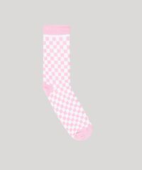 Meia-Masculina-Cano-Alto-Estampada-Quadriculada-Rosa-9242392-Rosa_1