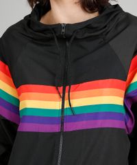 Jaqueta-Corta-Vento-Feminina-Pride-Arco-Iris-com-Capuz-Preta-9546914-Preto_4